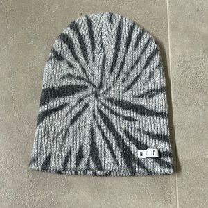 Tie dye grey NEFF beanie